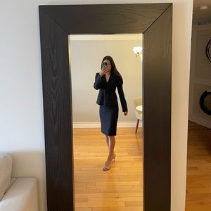 Vintage pinstripe Emporio Armani skirt suit